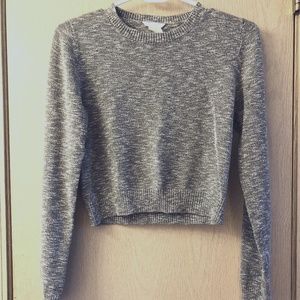 Forever21 Marled Cropped Sweater